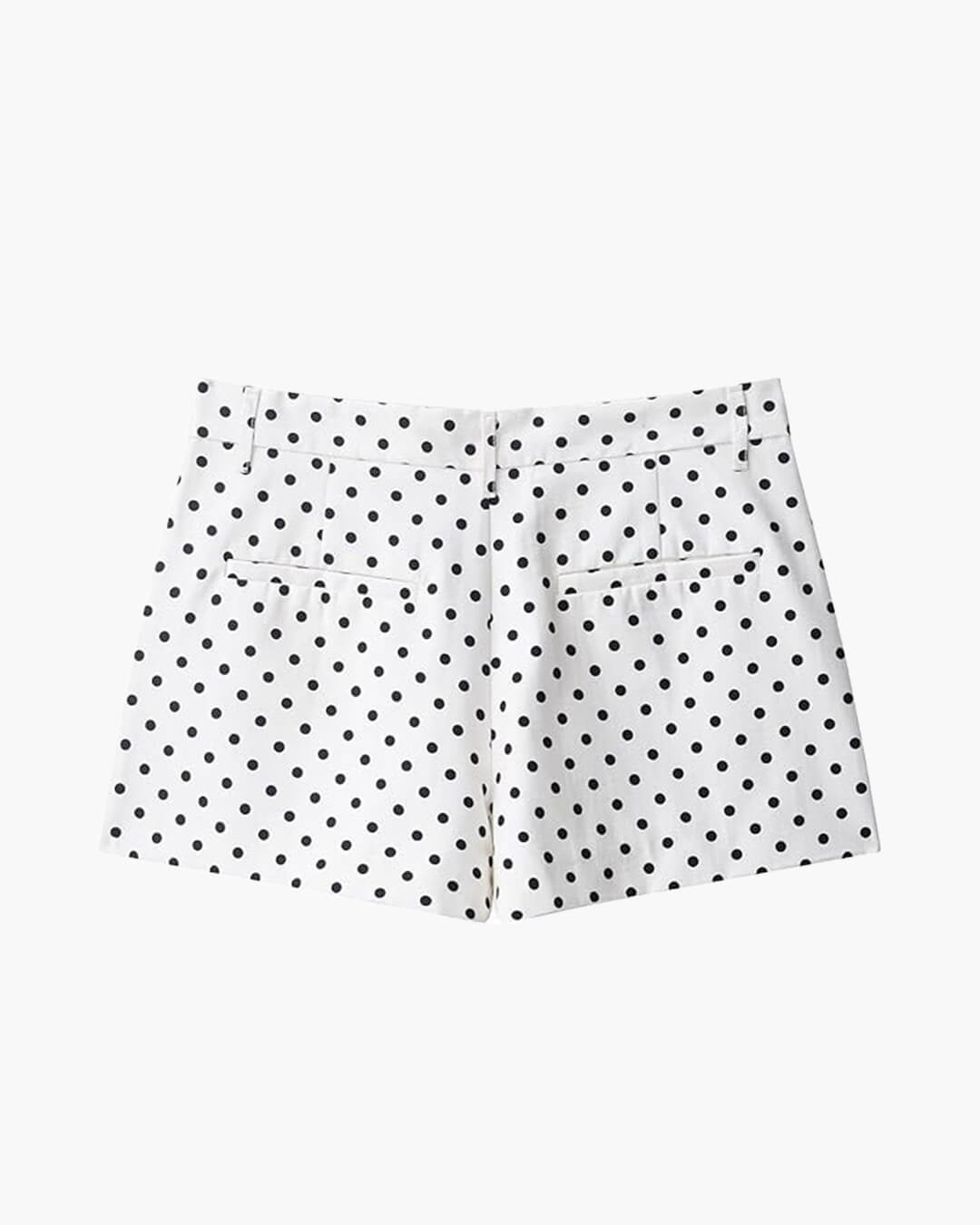 Shorts Jillian de lunares y tiro medio