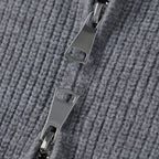 Cardigan de punto con doble cremallera Lisa