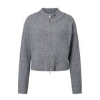 Cardigan de punto con doble cremallera Lisa