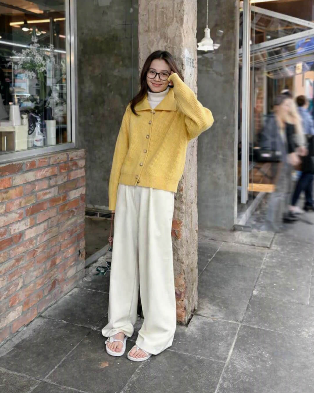 Nicola Cárdigan Oversized de Punto