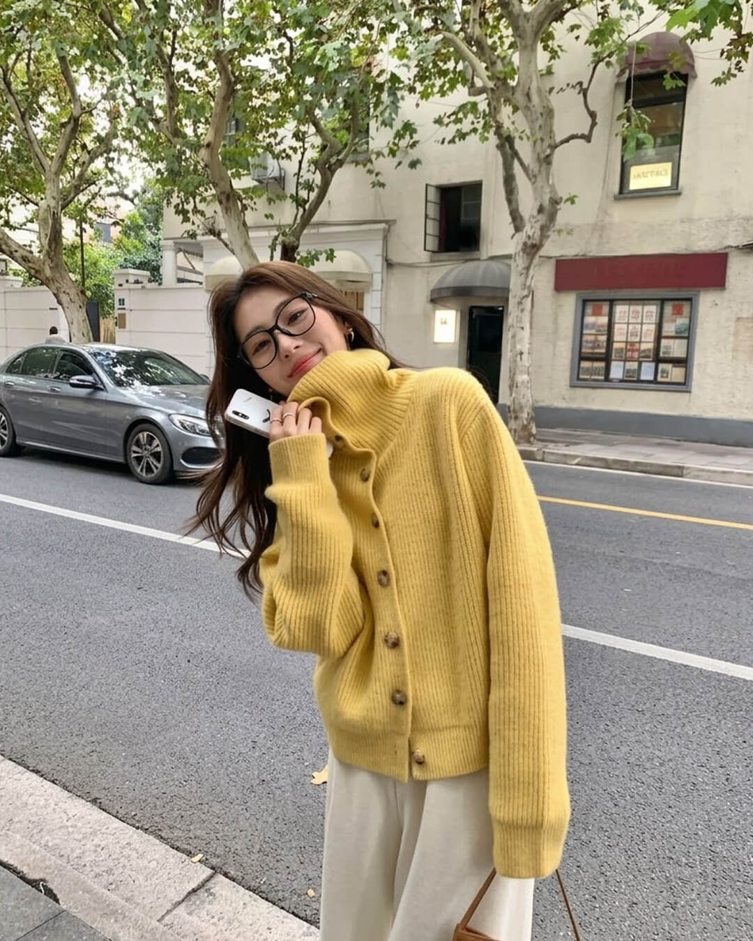 Nicola Cárdigan Oversized de Punto
