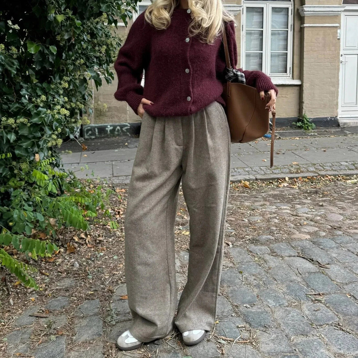 Cardigan Rachel Oversized de Punto Esponjoso