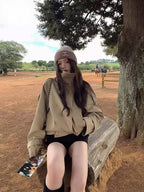 Trench corto utilitario Linda