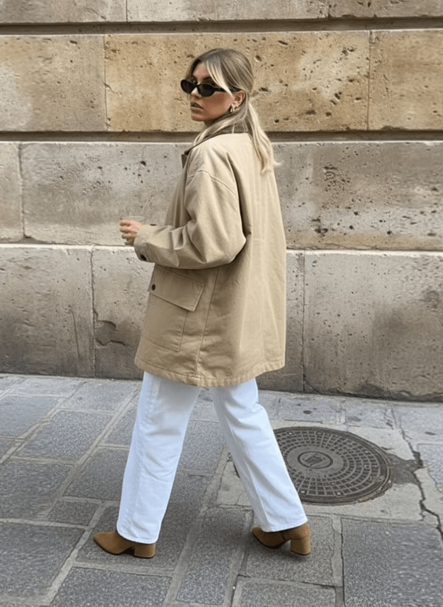 Chaqueta canvas vintage Sara
