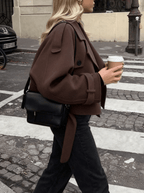 Sarah Abrigo con Cuello Alto