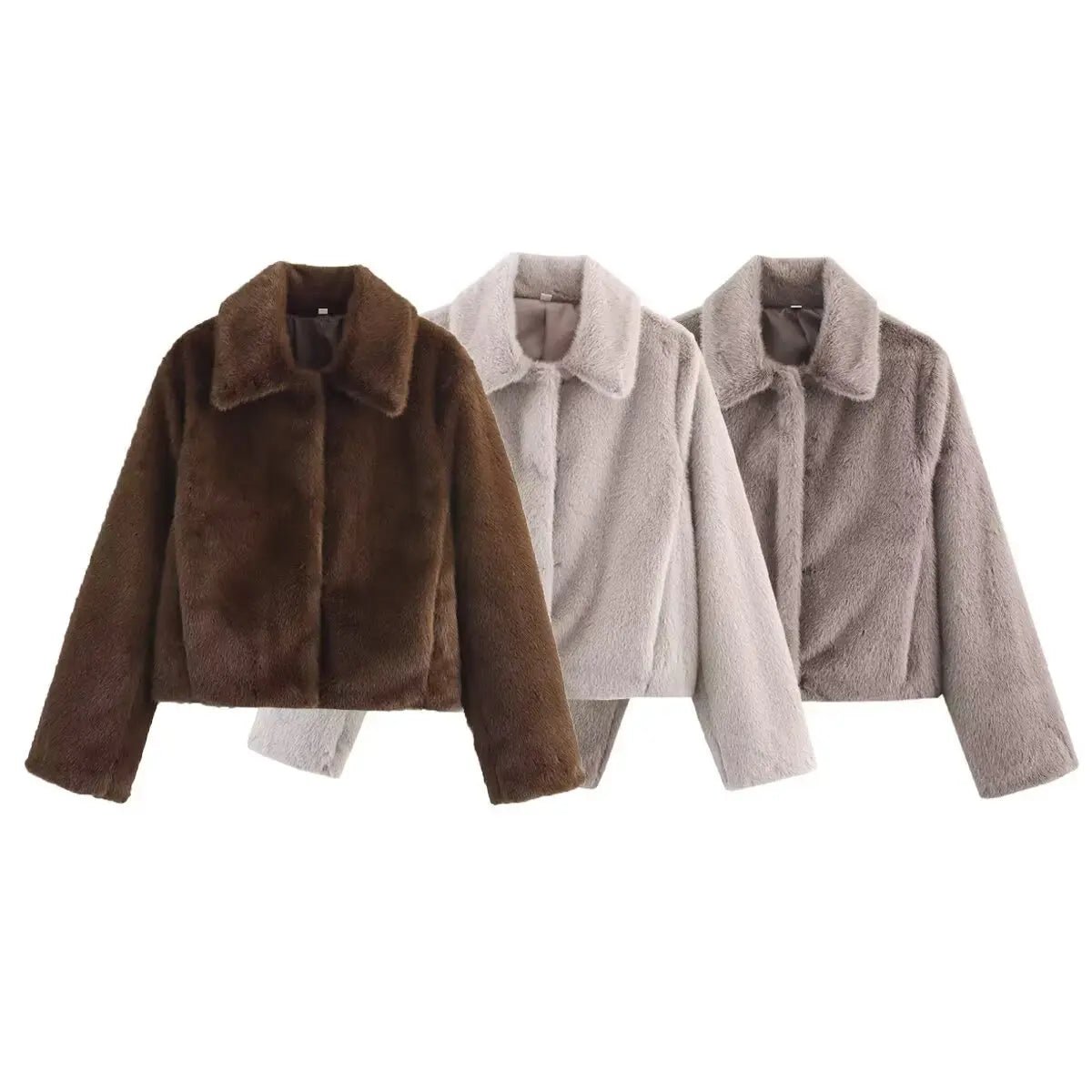 Chaqueta de piel sintética Mia