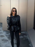 Gabardina Corta de Polipiel Alma