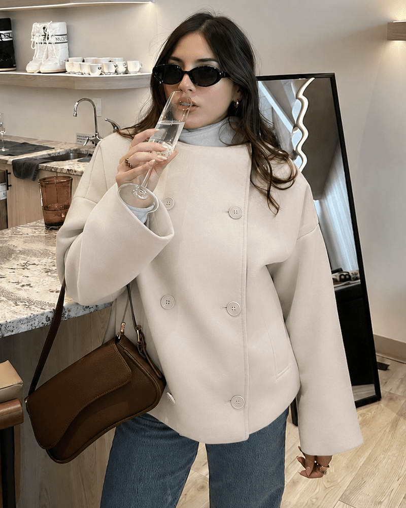 Chaqueta Clarissa con cuello alto