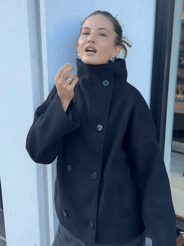 Chaqueta Clarissa con cuello alto