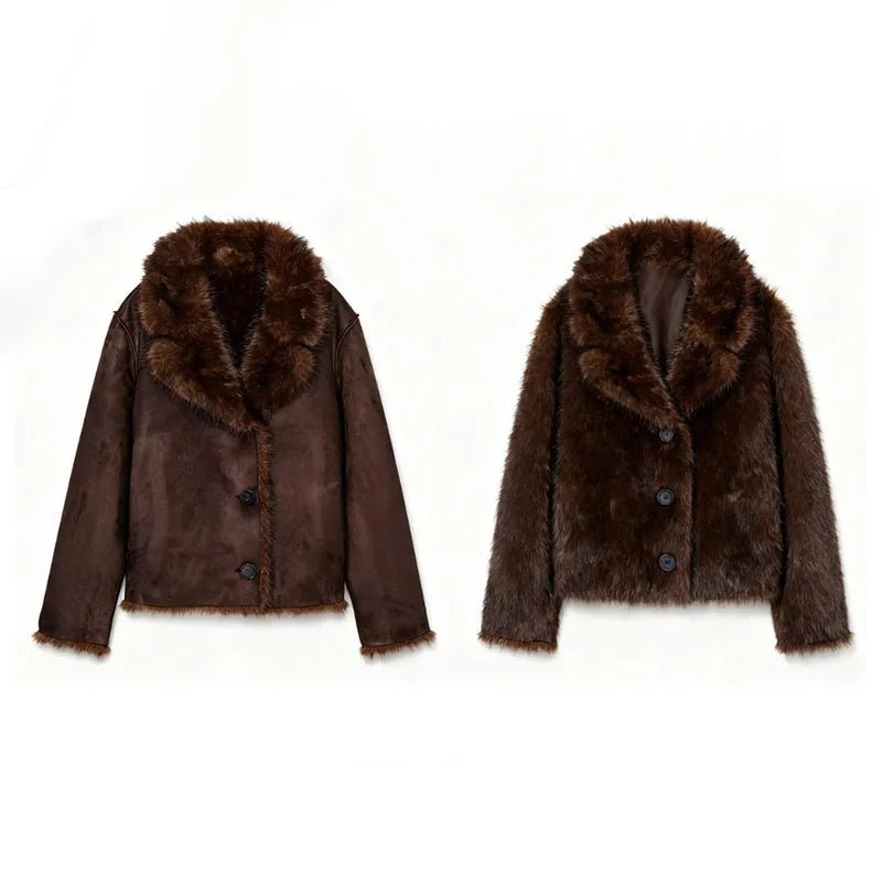 Chaqueta Jenny Reversible de Piel Sintética