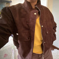 Chaqueta Nicole de ante sintético