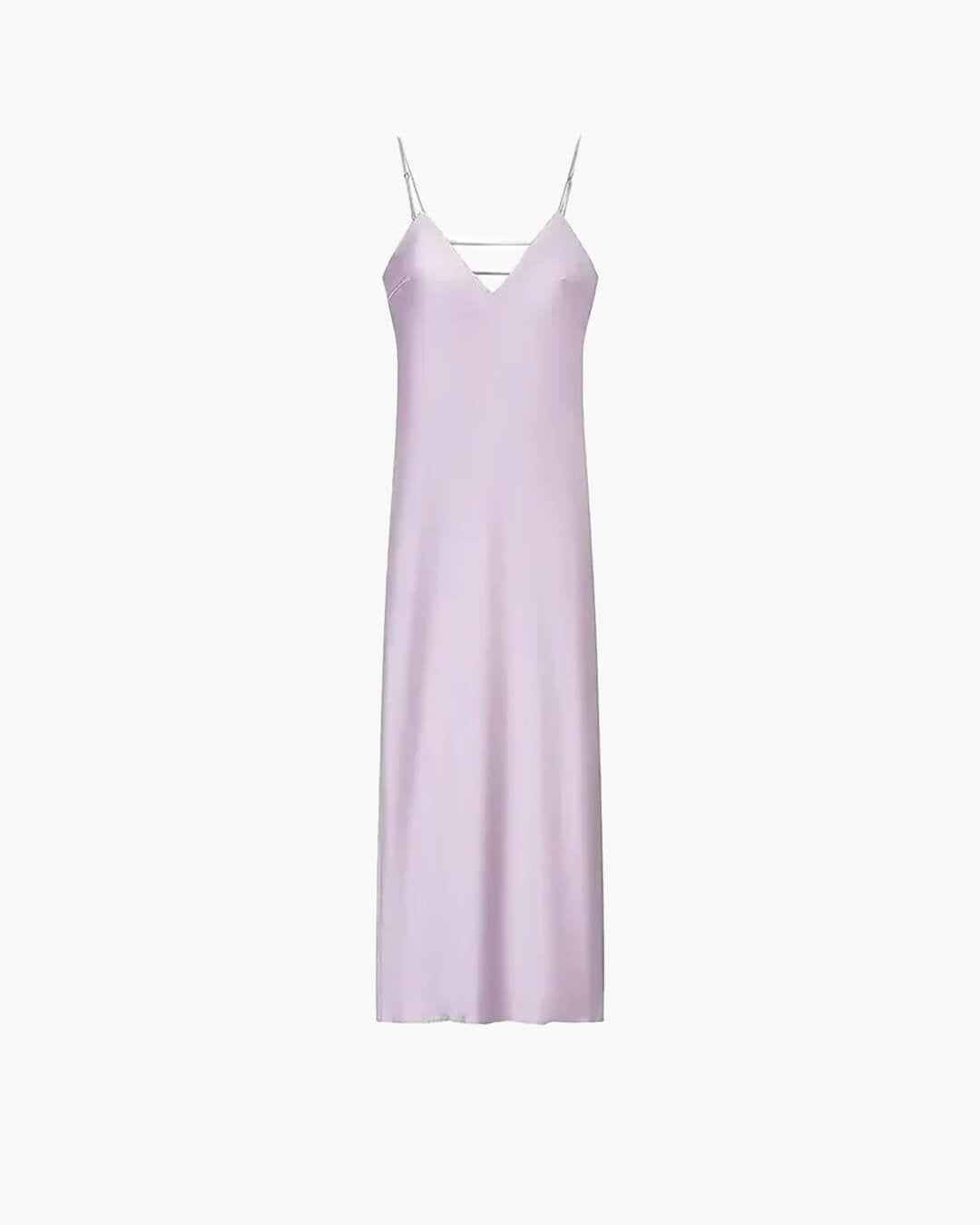 Vestido largo Kirra de satén sin espalda
