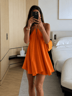 Sophie Halter Mini Dress