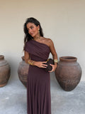 Vestido maxi Daniella de malla