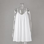 Vestido mini fluido Lavinia de tirantes finos