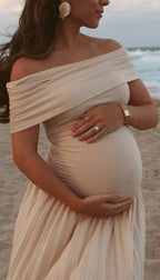 Serena Vestido fluido drapeado