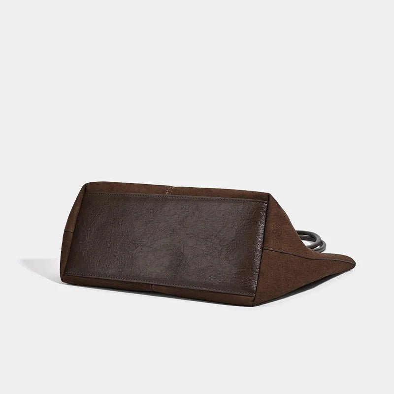 Bolso Tote de Ante Cheska con Estuche