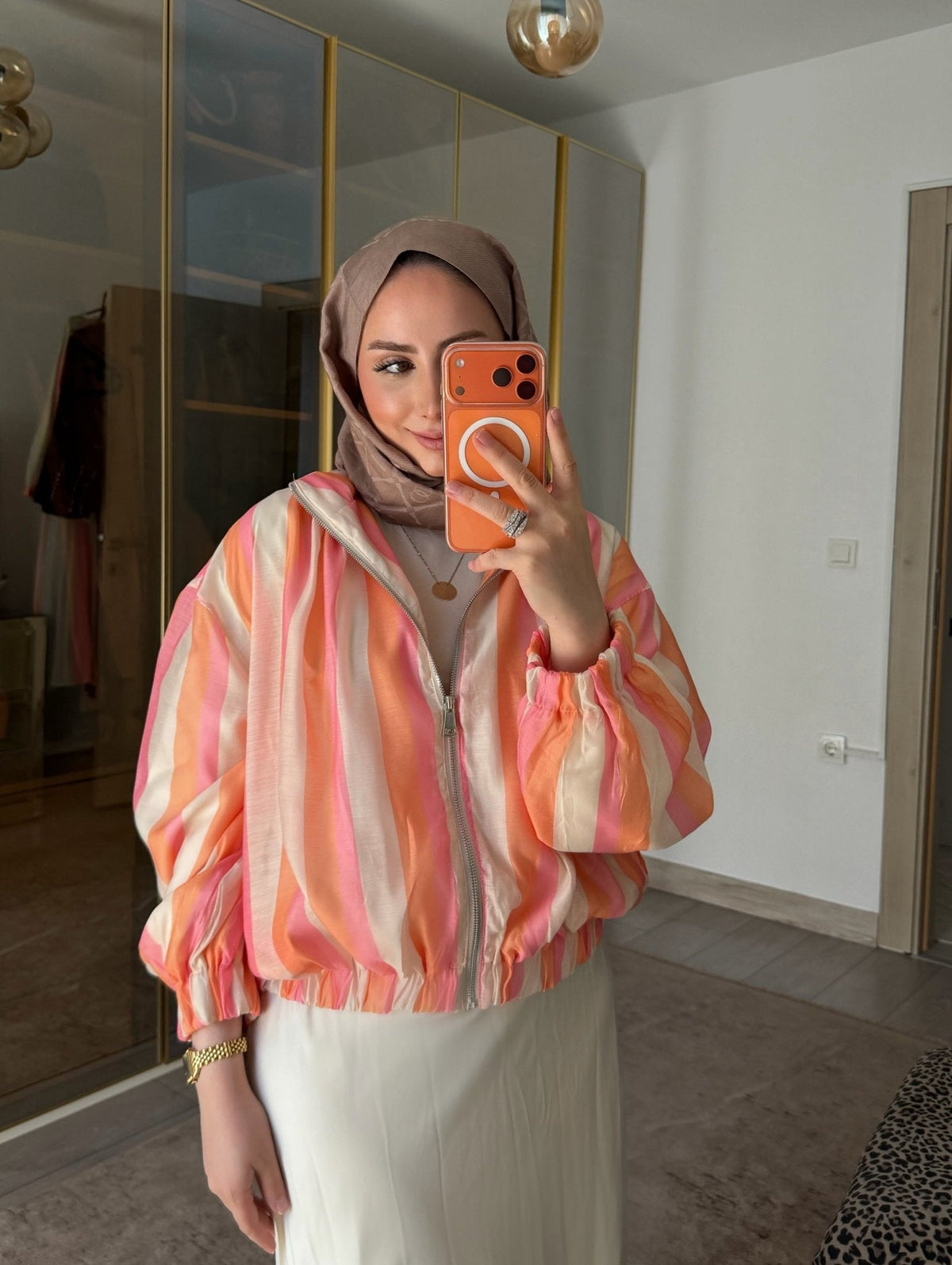 Valerie Cazadora Bomber Candy