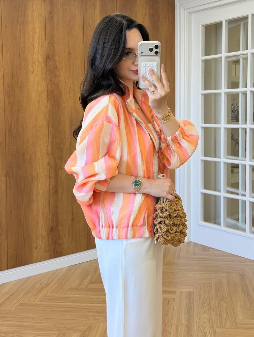 Valerie Cazadora Bomber Candy