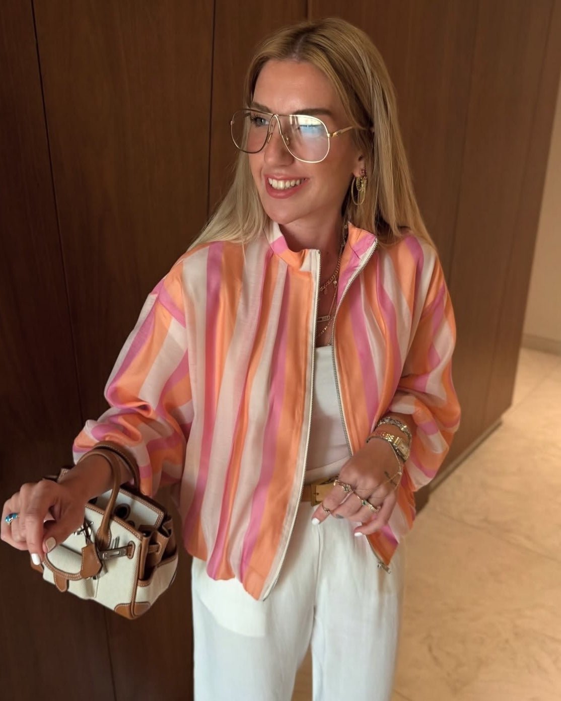 Valerie Cazadora Bomber Candy