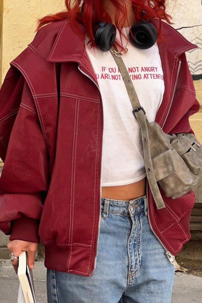 Albina Chaqueta de piel sintética
