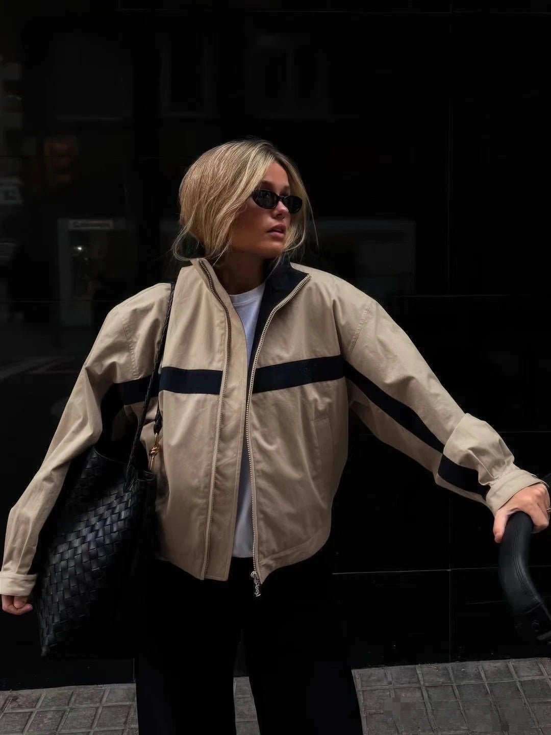 Cazadora bomber vintage Amanda