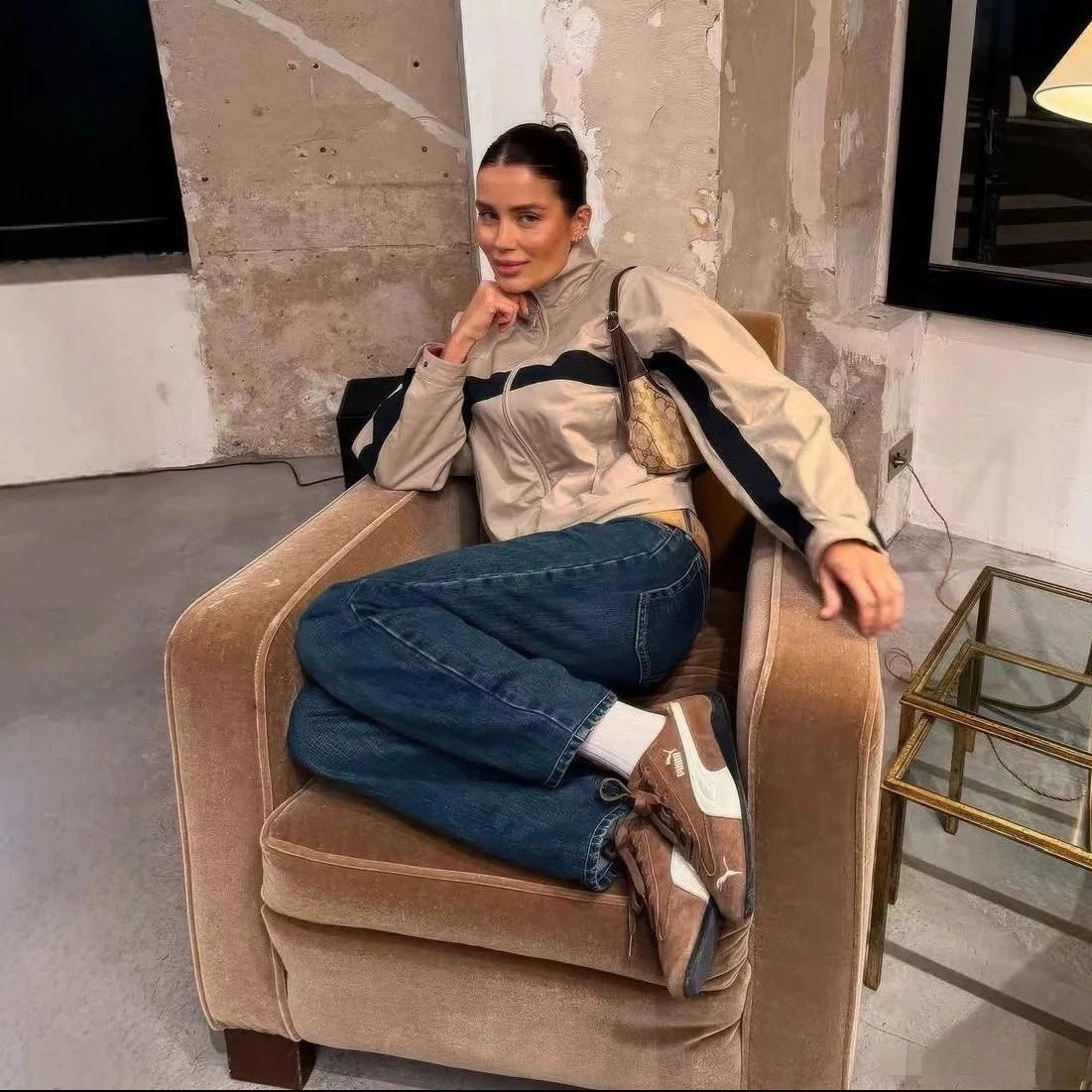 Cazadora bomber vintage Amanda