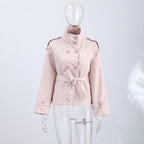 Amy Chaqueta Trench con Cinturón