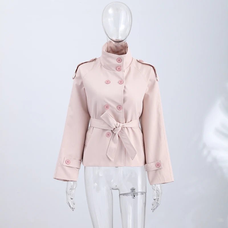 Amy Chaqueta Trench con Cinturón