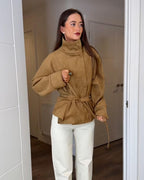 Anna Chaqueta de Ante con Cordones