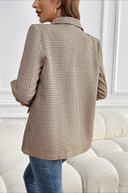 Blazer Beatrice vintage de pata de gallo
