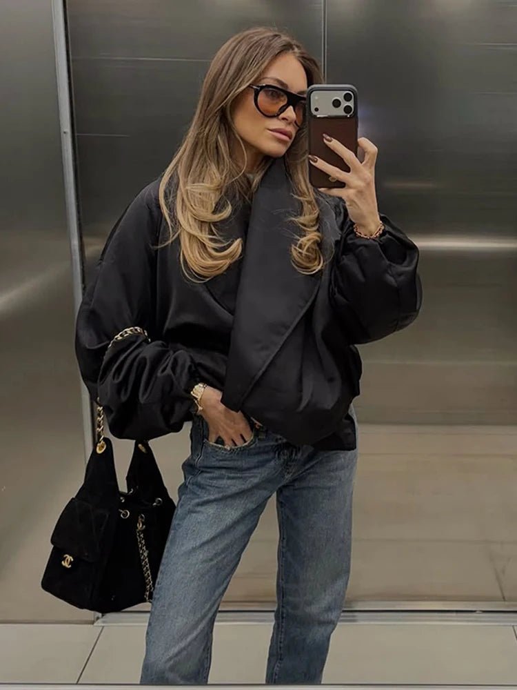 Bomber Carmen oversized