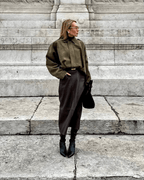 Constance cazadora bomber de ante sintético