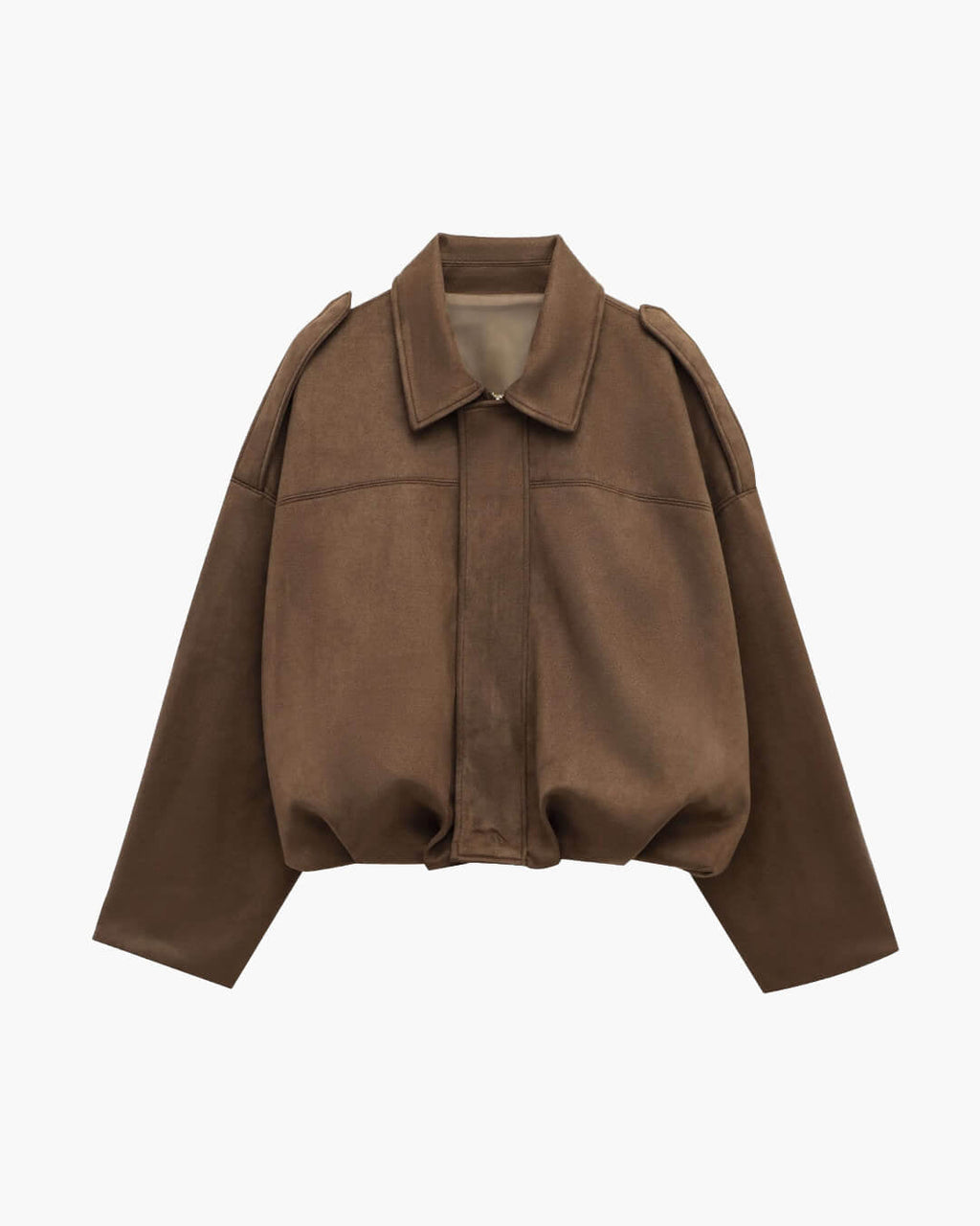 Constance cazadora bomber de ante sintético