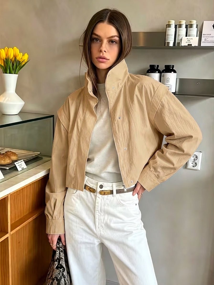 Emma Chaqueta corta tipo cortavientos