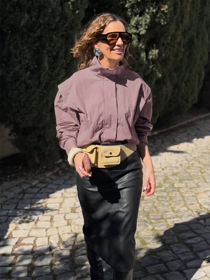 Emma Chaqueta corta tipo cortavientos