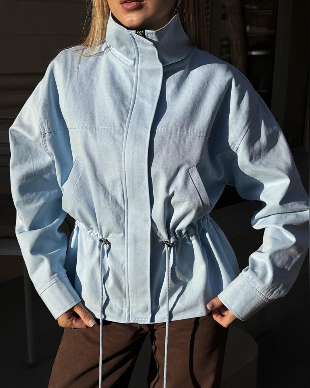 Chaqueta Esther con cuello alto