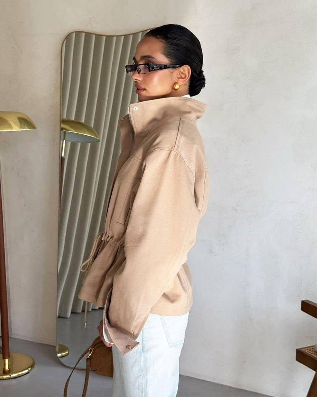 Chaqueta Esther con cuello alto