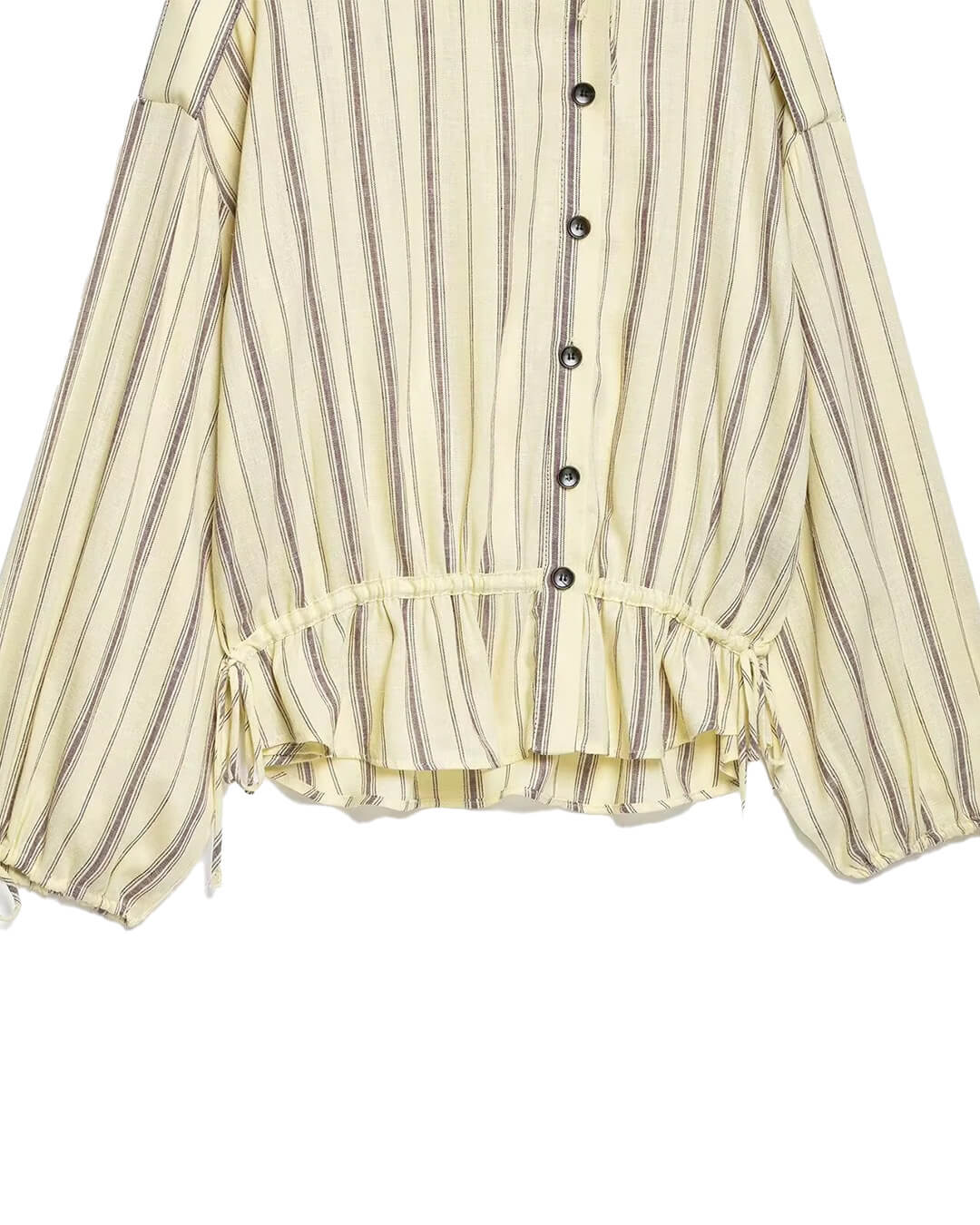 Chaqueta Gina con cuello alto y rayas