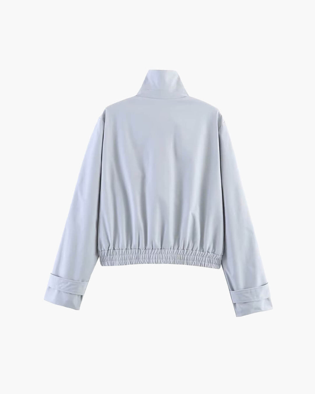 Chaqueta Jenny con Cuello Alto y Cremallera