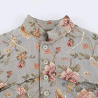 Laura Chaqueta Corta Vintage de Jacquard