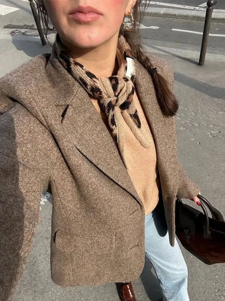 Blazer bomber Maria con flecos