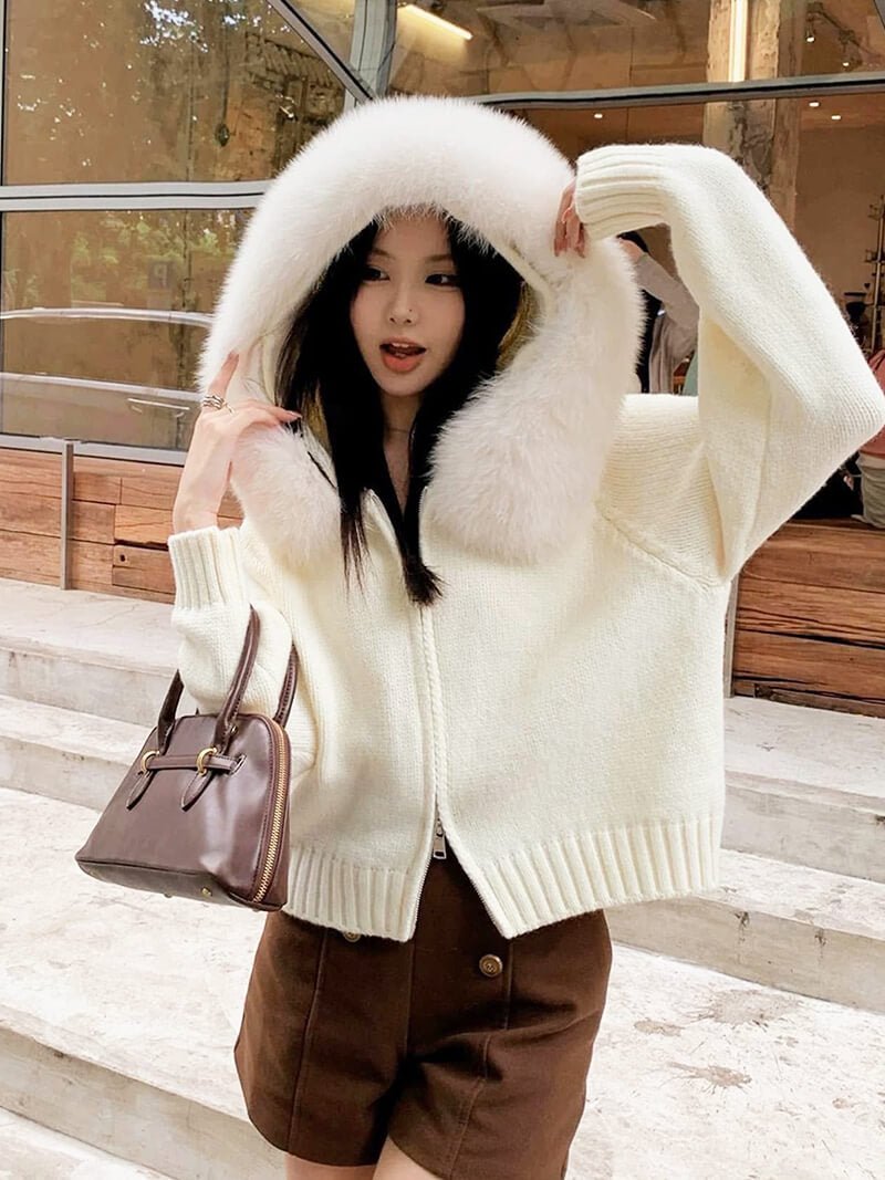 Chaqueta de piel sintética Alison
