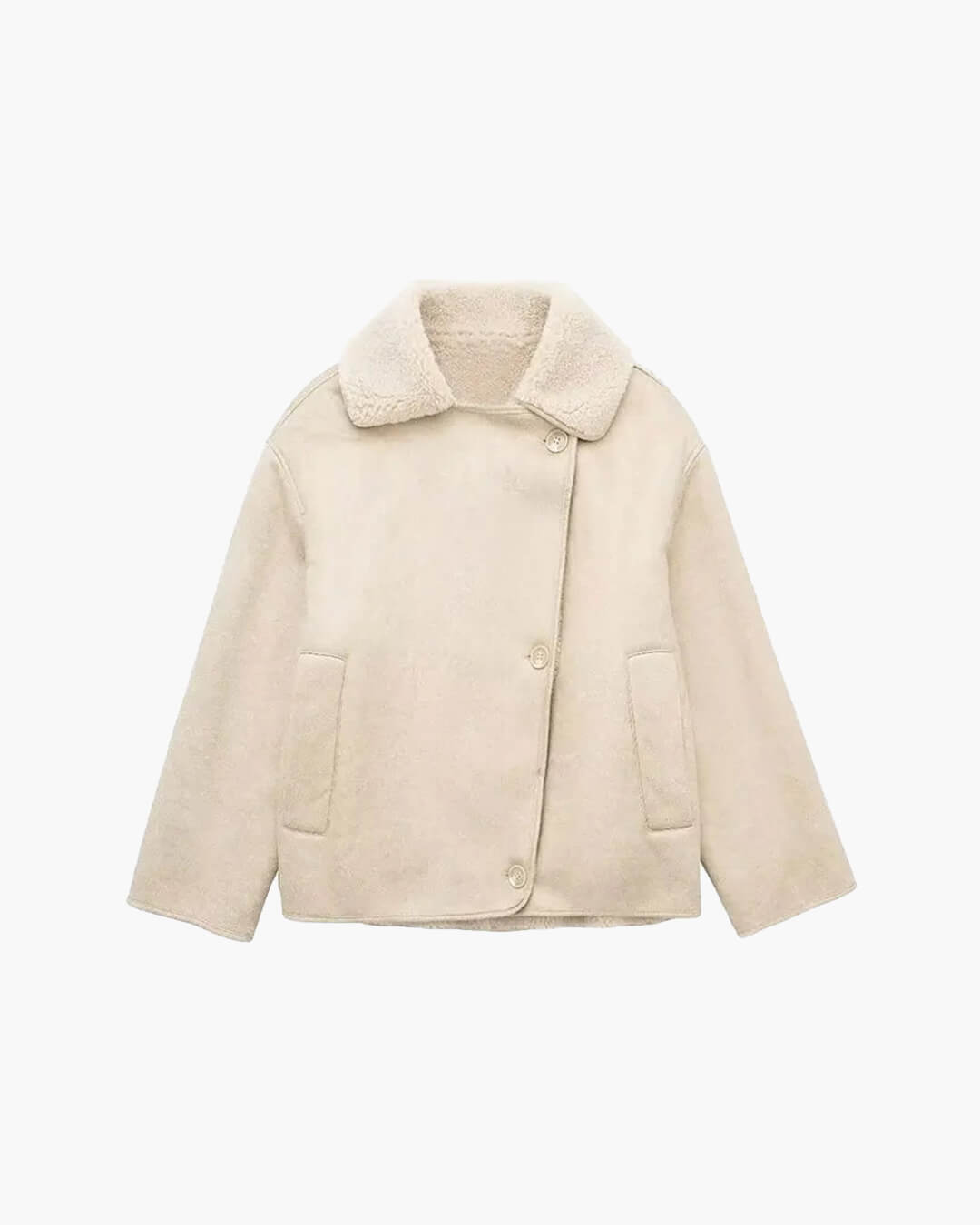 Chaqueta Arianne de piel sintética tipo sherpa