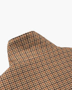 Chaqueta corta Ava con cuello embudo y pata de gallo