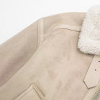 Chaqueta de ante sintético con forro de piel sintética Cindy
