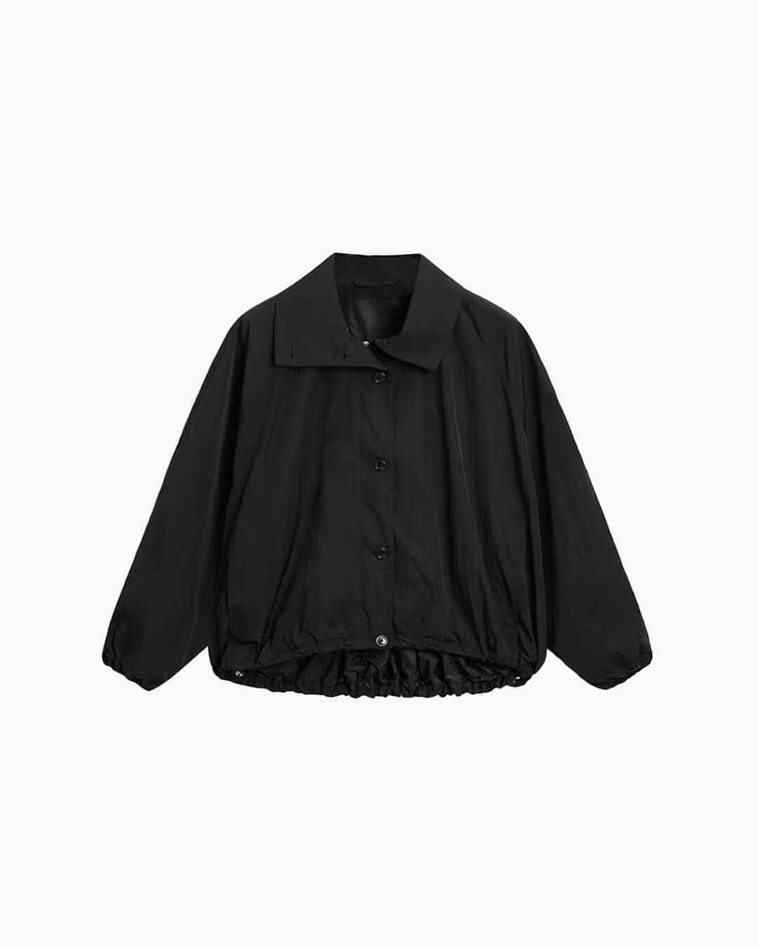 Chaqueta Clara de cuello alto