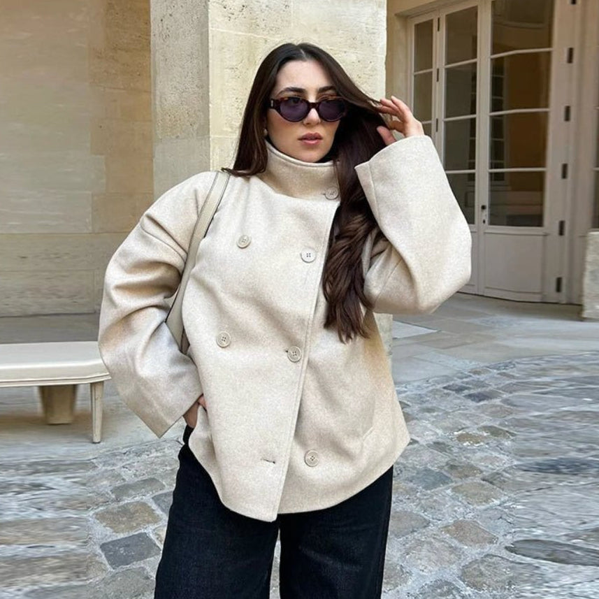 Chaqueta Clarissa con cuello alto