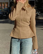 Chaqueta Ella de ante sintético