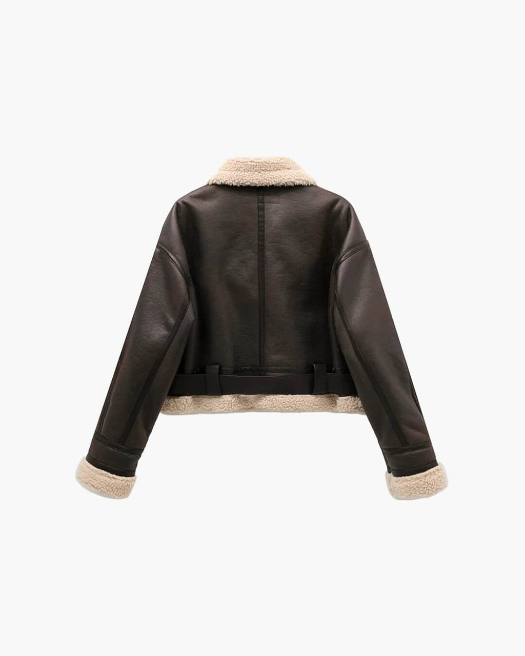 Chaqueta de piel sintética Elora